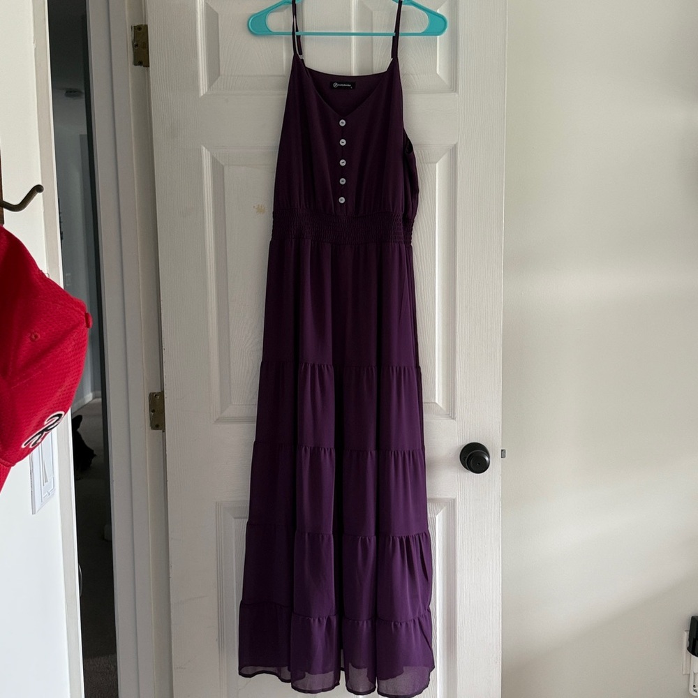 Purple Maxi Dress